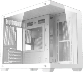 DarkFlash B275 Pro White, Glasfenster