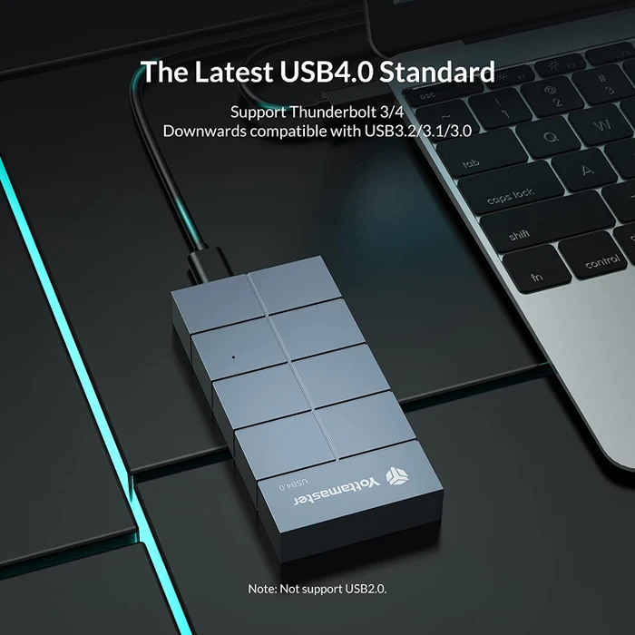 Yottamaster USB4.0 NVMe Enclosure, USB4