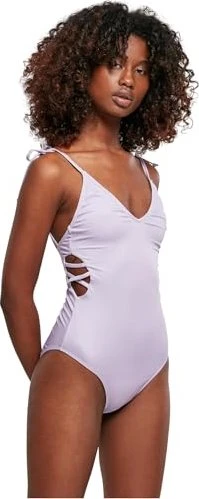 Urban Classics Rib Badeanzug lilac (Damen)