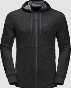 Jack Wolfskin Finley Hooded Jacke schwarz (Herren)