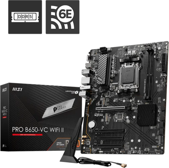 MSI PRO B650-VC WIFI II (AMD AM5)