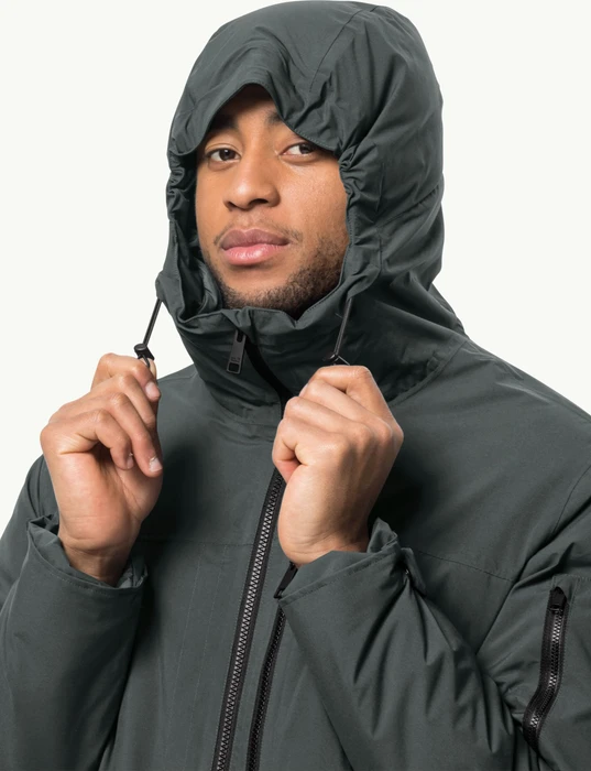 Jack Wolfskin Koenigsbau Parka Funktionsjacke green slate (Herren)