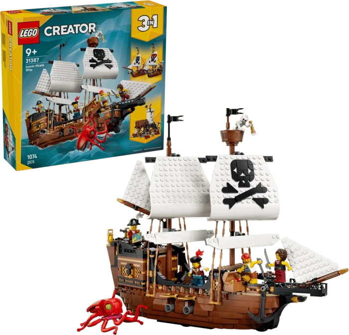LEGO Creator 31387 Legendäres Piratenschiff