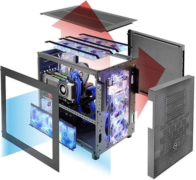 Thermaltake Core X2, Acrylfenster