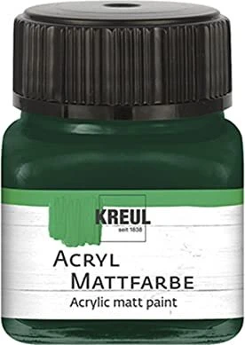 Kreul Acryl Mattfarbe, tannengrün, 20ml