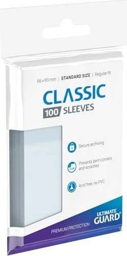 Ultimate Guard Classic Sleeves Top-Loading, 100 Stück