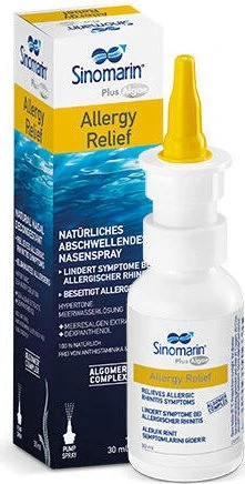 Sinomarin Plus Alge Allergy Relief Nasenspray, 30ml