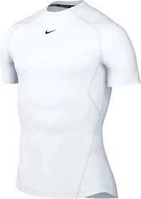 Nike Pro Funktionsshirt kurzarm weiß/schwarz (Herren)