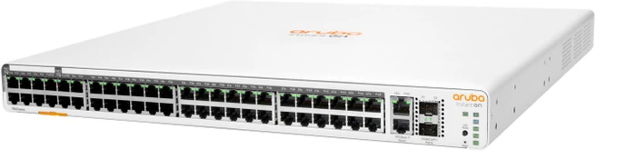 HPE Aruba Instant On 1960 Rackmount Gigabit Smart Switch, 50x RJ-45, 2x SFP+, 600W PoE++