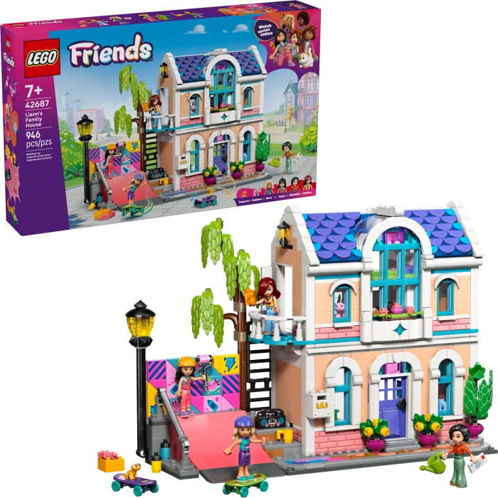 LEGO Friends 42687 Lianns Familienhaus