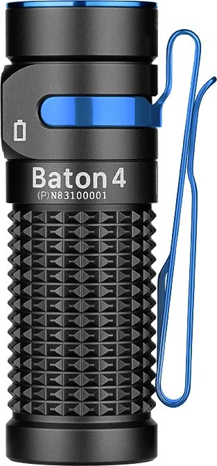 OLight Baton 4 Premium Edition Taschenlampe schwarz