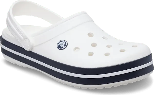 Crocs Crocband Clog white/navy (Junior)