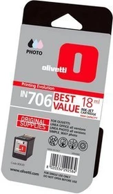 Olivetti Druckkopf mit Tinte IN706 Linea, dreifarbig photo