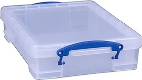 Really Useful Box Aufbewahrungsbox, 4l, transparent