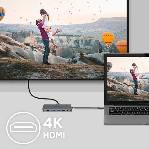 Acer 12in1 Type C dongle, USB-C 3.0 [Stecker]