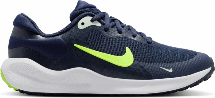 Nike Revolution 7 midnight navy/volt tint/white/volt (Junior)