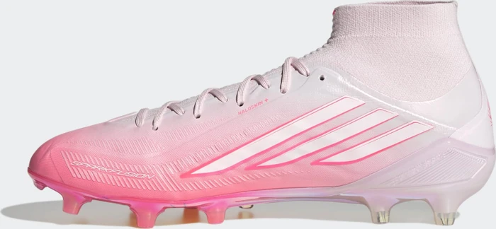 adidas F50 Sparkfusion Elite Mid solar turbo/cloud white/distilled pink (Damen)