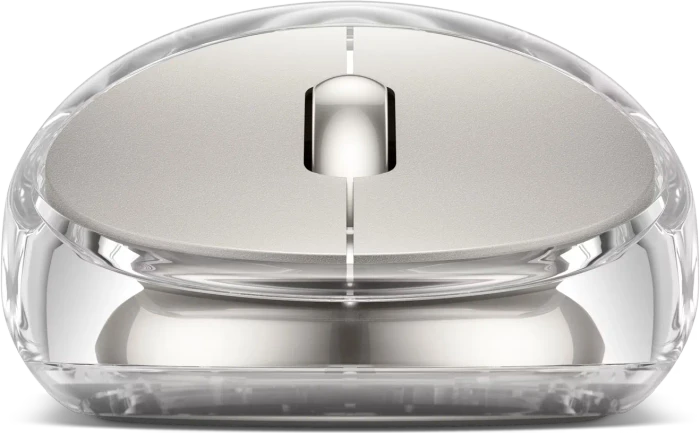 Lenovo 900 Multi-Device Wireless Mouse, silber/transparent, USB/Bluetooth