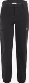 Jack Wolfskin Turbulence Hose lang schwarz (Junior)