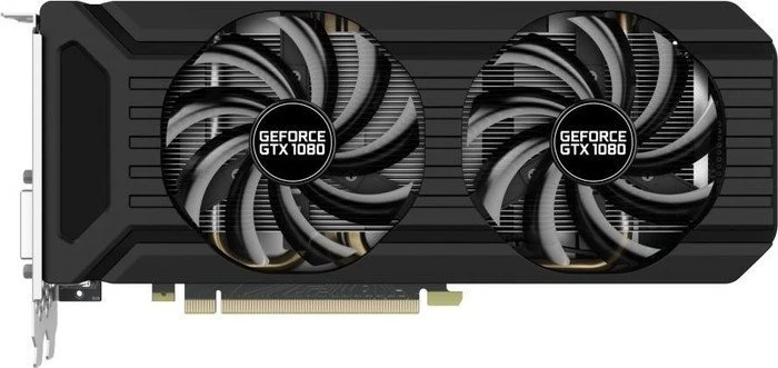 Palit GeForce GTX 1080 Dual OC, 8GB GDDR5X, DVI, HDMI, 3x DP