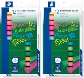 Staedtler 236 Tafelkreide 12mm, weiß