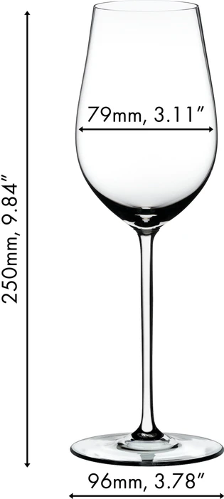 Riedel Fatto A Mano Riesling/Zinfandel Weißweinglas weiß