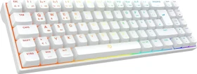 Drevo Calibur V2 Pro TKL PC/Mac, LEDs RGB, weiß, Gaote Outemu BROWN, USB/Bluetooth, DE