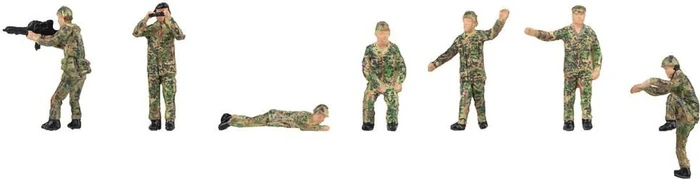 Faller Miniaturfiguren - Soldaten in der Ausbildung