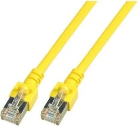 EFB Elektronik CCA Patchkabel, Cat5e, SF/UTP, RJ-45/RJ-45, 15m, gelb