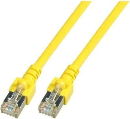 EFB Elektronik CCA Patchkabel, Cat5e, SF/UTP, RJ-45/RJ-45, 15m, gelb
