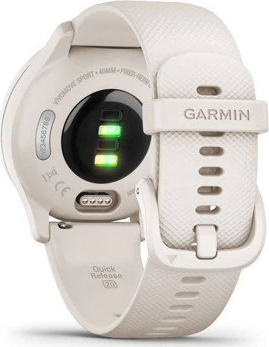 Garmin vivomove Sport Aktivitäts-Tracker ivory/peach gold