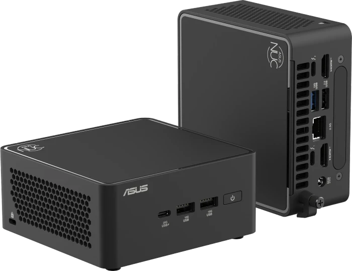 ASUS NUC 15 Pro Kit - Tall - Cyber Canyon - RNUC15CRHC700000, Core 7 240H, ohne Netzkabel
