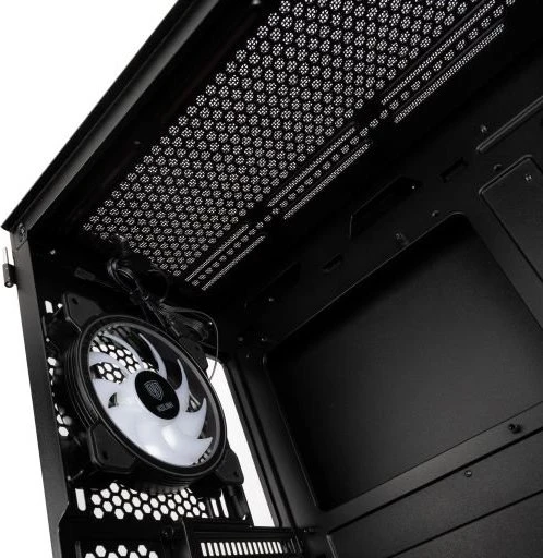 Kolink Observatory Y Mesh, schwarz, Glasfenster