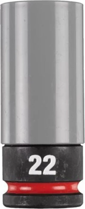 Milwaukee Shockwave Automotive Außensechskant Steckschlüssel 1/2", 22mm, 1 Stück
