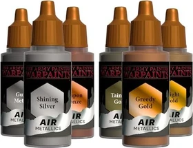 Army Painter Warpaints Air Triad Most-Wanted Metallics Farbset, 6-tlg.
