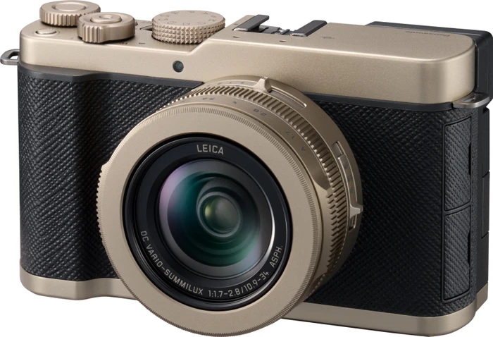 Panasonic Lumix L10 titanium gold