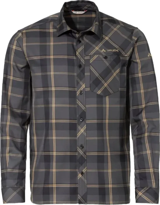 Vaude Neshan IV Hemd langarm black/oat (Herren)