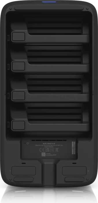 Ubiquiti UNAS 4 schwarz, 4GB RAM, 1x RJ-45 2.5GBase-T, 1x USB-C 3.0