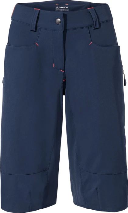 Vaude Moab Shorts IV Fahrradhose kurz dark sea (Damen)