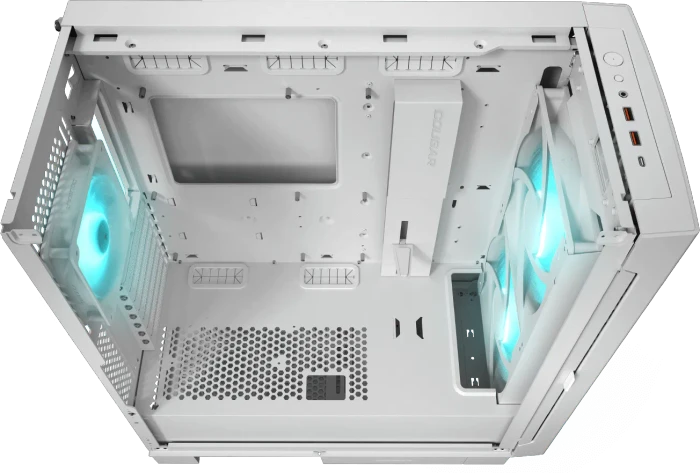 Cougar Airface ECO RGB, schwarz, Glasfenster