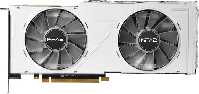 KFA2 GeForce RTX 2080 Ti Dual White (1-Click OC), 11GB GDDR6, HDMI, USB-C, 3x DP