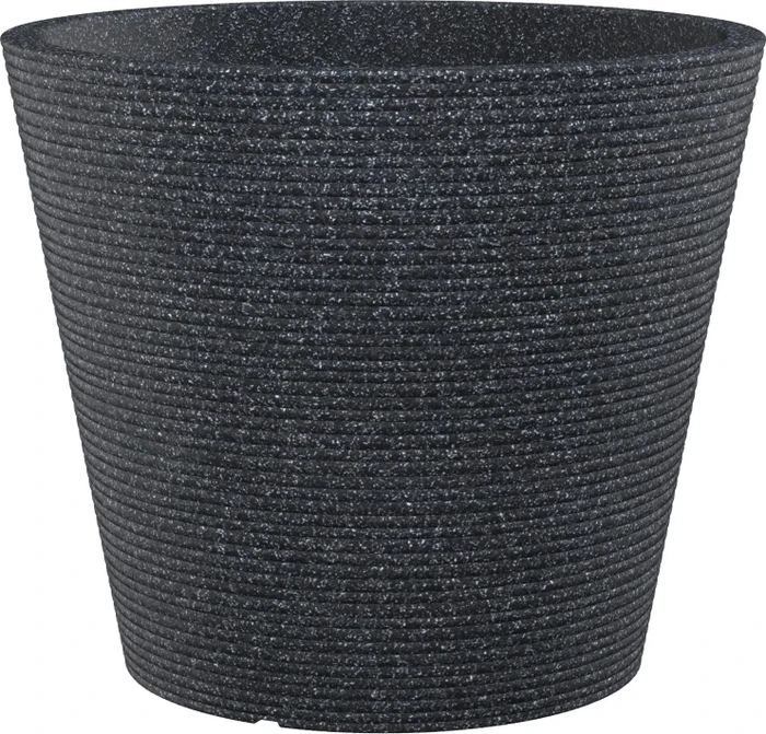 Scheurich Coneo 242 49cm schwarz-granit