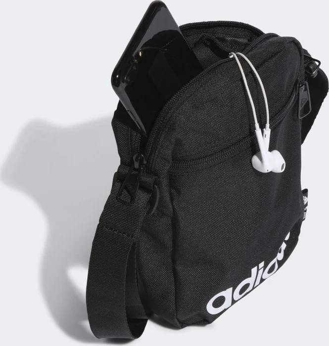 adidas Essentials Organizer Umhängetasche schwarz/weiß