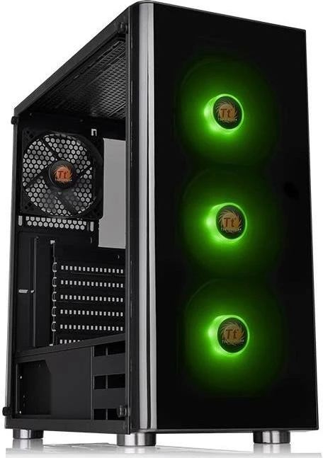 Thermaltake V200 TG RGB, schwarz, Glasfenster