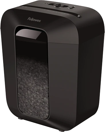 Fellowes Powershred LX41 Mini-Cut schwarz, 4x12mm