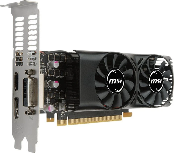 MSI GeForce GTX 1050 2GT LP, 2GB GDDR5, DVI, HDMI, DP