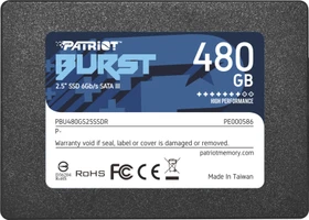 Patriot Burst 480GB, 2.5" / SATA 6Gb/s