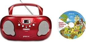 groov-e Original Boombox rot
