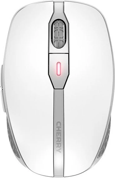 Cherry DW 9100 Slim weiß/silber, USB/Bluetooth, BE
