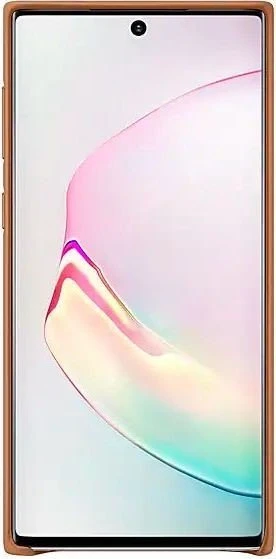 Samsung Leather Cover für Galaxy Note 10 braun